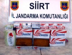 KAÇAK ÇAY VE SİGARA ELE GEÇİRİLDİ!