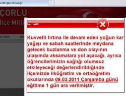 KAR TATİL GETİRDİ!