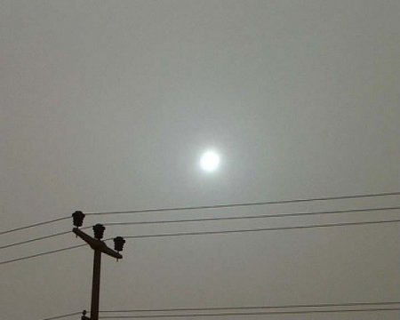 Toz Bulutu Şanlıurfa'da Gündüzü Geceye Çevirdi
