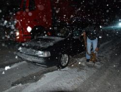 ZONGULDAK'TA KAR YAĞIŞI