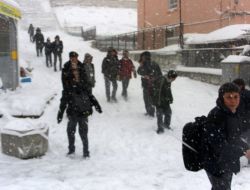 Cihanbeyli'de Okullar 2 Gün Tatil