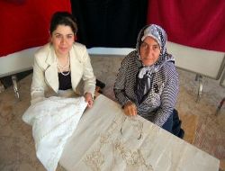 Usta Öğretici Aysun Ciğer 9 Asırlık Kordon İşlemeciliğini Canlandırdı