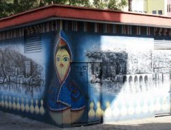 Alanya Belediyesi Elektrik Trafolarına Üç Boyutlu Resimler Yaparak Kenti Süslüyor