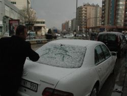Gaziantep'e Yılın İlk Karı Yağdı