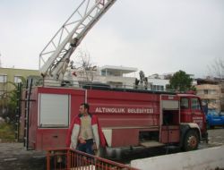 Altınoluk’ta Yangın:1 Yaralı