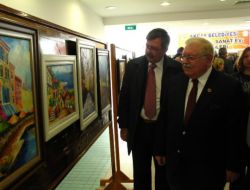 Akçay’da Sanatevi Öğrencileri Hünerlerini Sergiledi