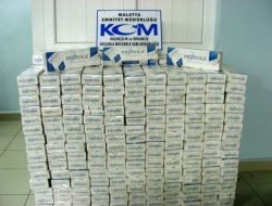 3 BİN 600 PAKET KAÇAK SİGARA