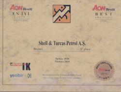 Shell, Türkiye’nin En İyi 5 İşvereninden Biri