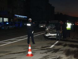 VAKFIKEBİR’DE TRAFİK KAZASI