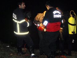 Gölete Düşerek Boğulan 2 Cesedi Arama Çalışmaları Sürüyor (2)