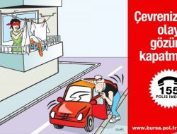 Polis, Karikatürlü Afiş Hazırladı, '155 İmdat' İhbarları Arttı