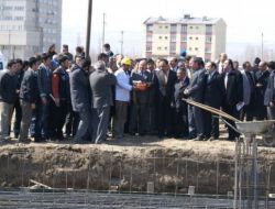 Iğdır’da 168 Kişi Kapasiteli Yüksek Öğrenim Yurdunun Temeli Atıldı