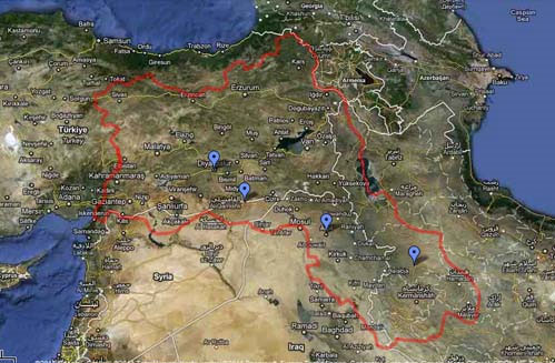 Google'dan 'Kürdistan' rezaleti