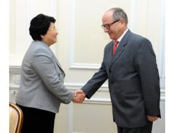 Kırgız Lider, Akıncı'yı Kabul Etti!