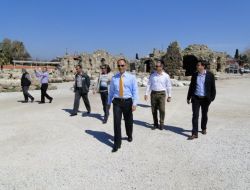 Tarihi Ören Yerindeki 2 Roma Hamamı Side Belediyesi'ne Tahsis Edildi