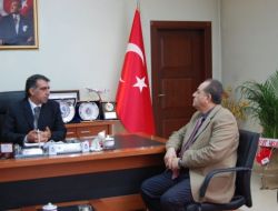 Vatso Başkanı Nadiroğlu’na, Kandaşoğlu’dan Tebrik Ziyareti