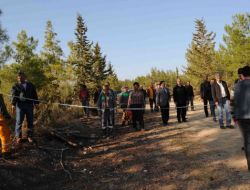Orman Yangınlarını Önlemek İçin Yol Kenarları Temizleniyor