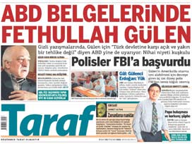 Taraf işe 'Gülen Belgeleri'yle başladı