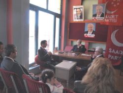 Ak Parti İl Başkanlığı'ndan Şehit Aileleri Derneği'ne Ziyaret