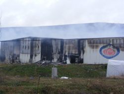 YANAN SOĞUK HAVA DEPOSU..