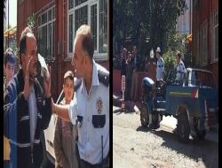 Tarım Aracıyla Trafiğe Çıkan Vatandaş, Polislere Zor Anlar Yaşattı