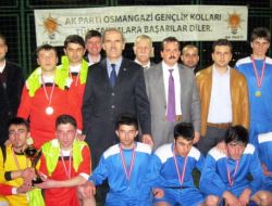 Ak Partili Gençler Futbol Turnuvasıyla Stres Attı