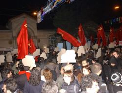 HAVA SALDIRISI TAKSİM’DE PROTESTO EDİLDİ