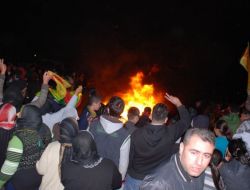 BDP'LİLER KADİFEKALE'DE NEVRUZ'U KUTLADI