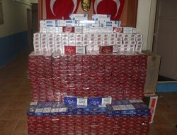 ELEŞKİRT’TE 48 BİN PAKET KAÇAK SİGARA