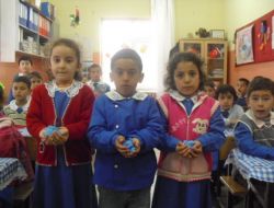 Bin Mavi Kapağa Bir Tekerlekli Sandalye