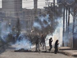 NUSAYBİN'DE ÇIKAN OLAYLAR SÜRÜYOR..