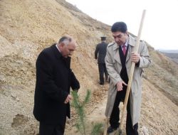 Kırıkkale’de 600 Fidan Toprakla Buluştu