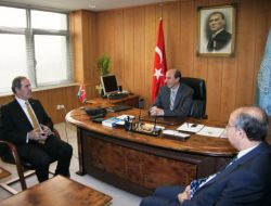 Başkan Altepe, Yeni Rektör Dilek'i Ziyaret Etti