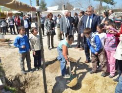 Öğrenciler 15 Bin Fidan Dikti