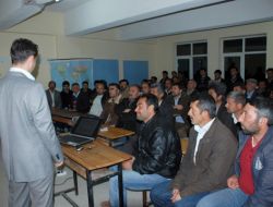 Aydıncıkta Sığır Besiciliği Kursuna Yoğun İlgi