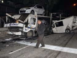 FRENİ BOŞALAN OTOMOBİL YÜKLÜ TIR