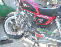 'Ecelimsin' Yazılı Motosikleti Eceli Oldu