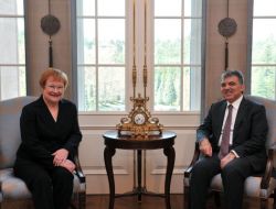 Cumhurbaşkanı Gül Ve Finlandiyalı Cumhurbaşkanı