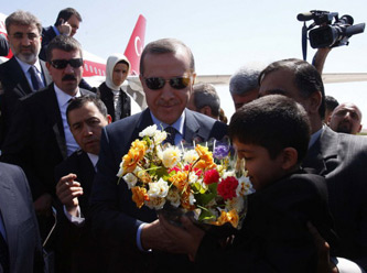 Başbakan Erbil'de açılış yaptı