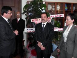 Şaphane'den Bir Heyet Rektör Karaaslan'ı Ziyaret Etti