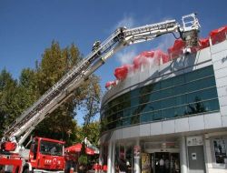 Sakarya Büyükşehir Belediyesi'nden Yangın Tatbikatı