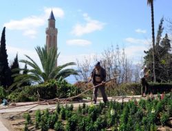 Yivli Minare’nin Çevresi Düzenleniyor