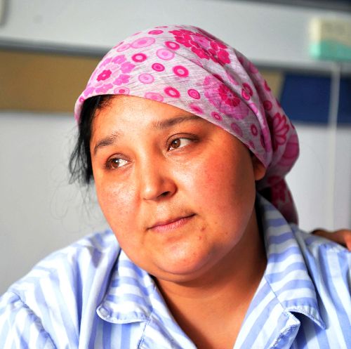 "Oğlum ve kocamdan haber alamıyorum"