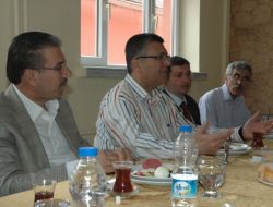 Emniyet Müdürü Aşık, Gazetecilerle Bir Araya Geldi