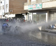 Nusaybin'de 'Öcalan' eylemi