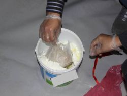 Yoğurt Kabı İçerisinde Eroin Sevkıyatı