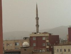 CİZRE'Yİ TOZ BULUTU KAPLADI