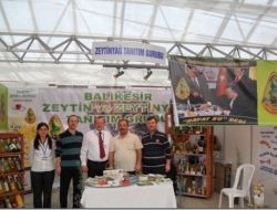 Balıkesir Zeytinyağı Tanıtım Grubu Antalya’da Fuara Katıldı