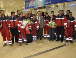 UMKE EKİBİ İSTANBUL’A DÖNDÜ