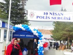 Çorum Emniyeti'nden Polis Haftası Nedeniyle Sergi